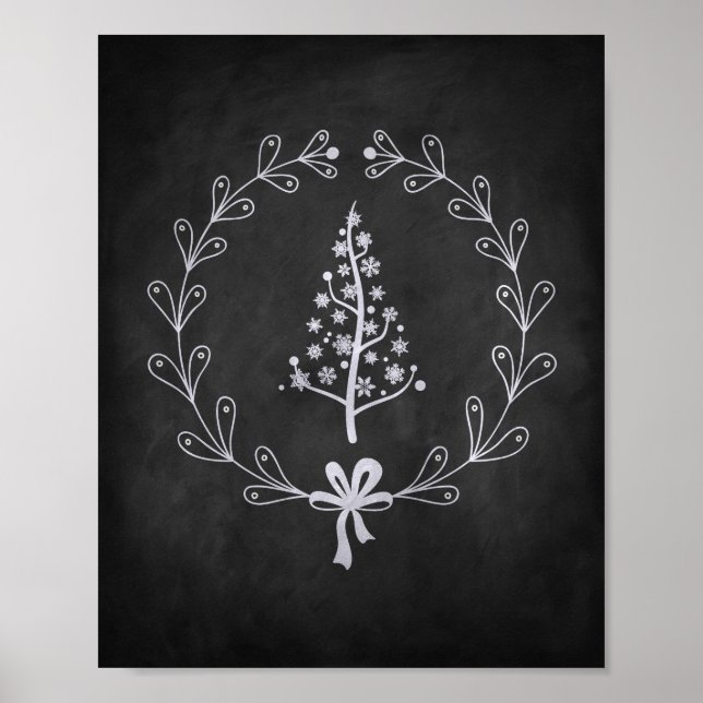 Julgran-Poster Poster (Framsidan)