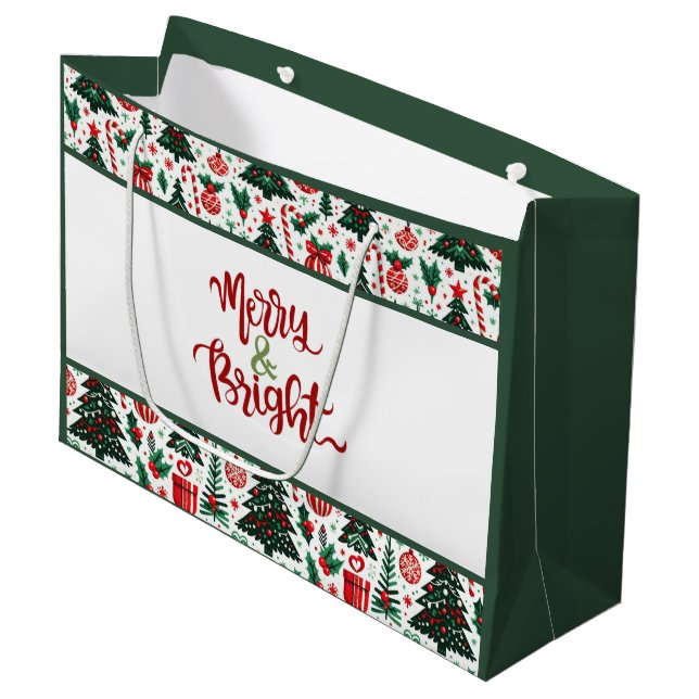 Julgran, presenter, candy cane (Framsidan Vinklad)