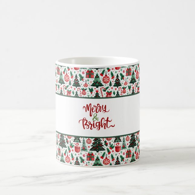 Julgran, presenter, candy cane kaffemugg (Center)