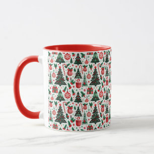 Julgran, presenter, candy cane mugg