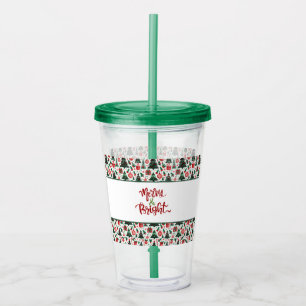 Julgran, presenter, candy cane take away mugg