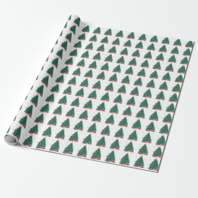 Julgran & presenter  presentpapper (Utrullad)