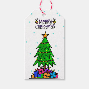 Julgran Presentetikett