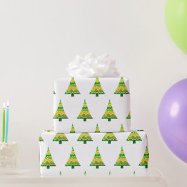 Julgran presentinslag presentpapper