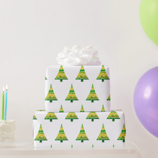 Julgran presentinslag presentpapper