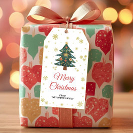 Julgran Presentkort | Högtidlig festgåva Presentetikett
