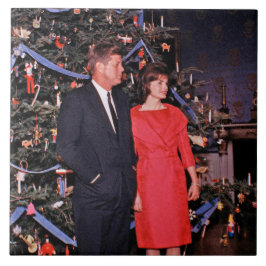 Julgran president John Kennedy & Jacqueline Kakelplatta