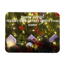 Julgran prydnadsföremål magnet