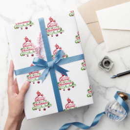 Julgran-prydnadsföremål Omslagning Pappert Presentpapper