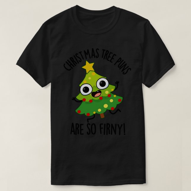 Julgran Puns är så häftig. T Shirt (Design framsida)
