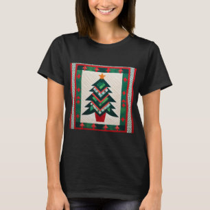 Julgran Quilting & Sewing Maskin Älskare T Shirt
