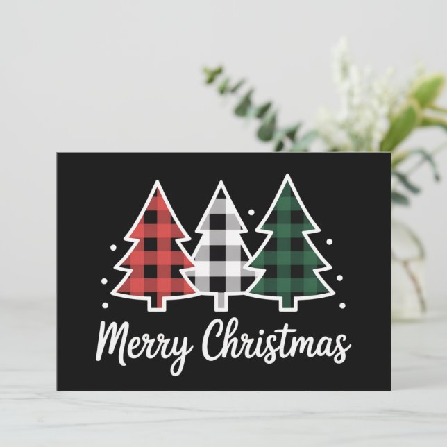Julgran Radräfs Julgran God Jul Julkort (Stående Fram)