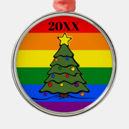 Julgran | Rainbow Ornament | Meddelande