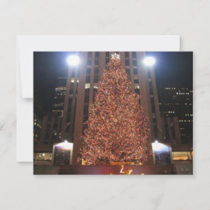julgran Rockefeller Center Julkort