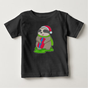 Julgran Santa hatt för sengångare T Shirt