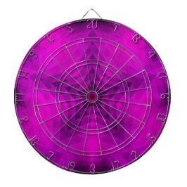 Julgran Silhouette och Lila Star Gradient Darttavla