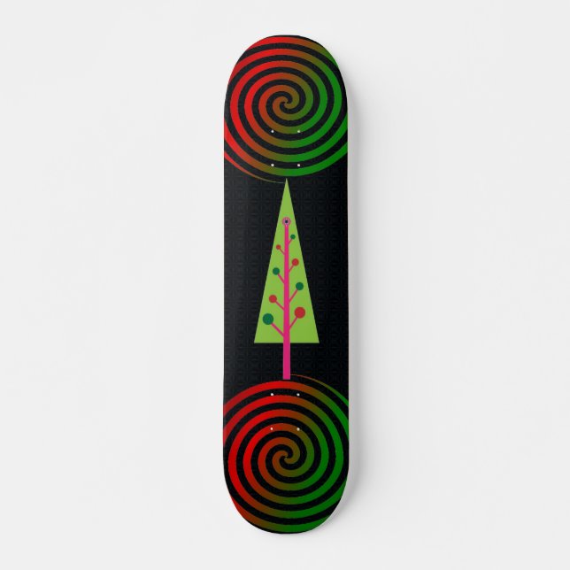 Julgran Skateboard (Framsida)