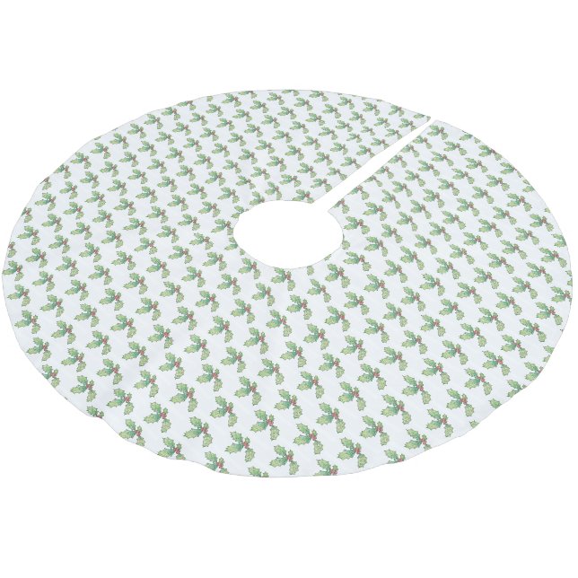 Julgran Skirt - Holly Jolly Julgransmatta Borstad Polyester (Vinklad)