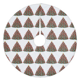 Julgran Skirt Julgransmatta Fleece