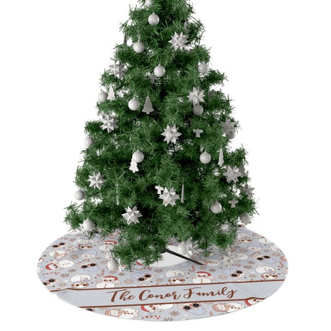 Julgran Skirt, Personlig Julgran Julgransmatta Borstad Polyester (Skapare uppladdad)