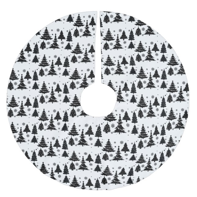 Julgran Skirt-Träd Julgransmatta Borstad Polyester (Framsidan)