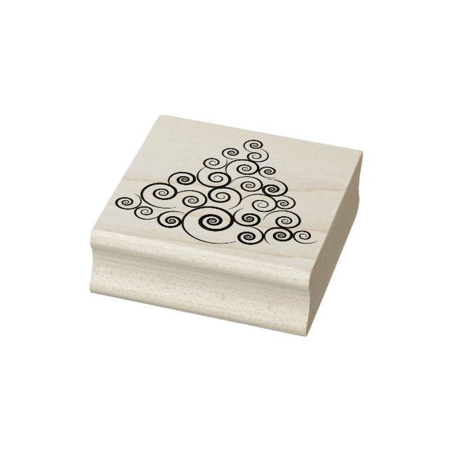 julgran-snäckor, frimärke stämpel (Stämpel)