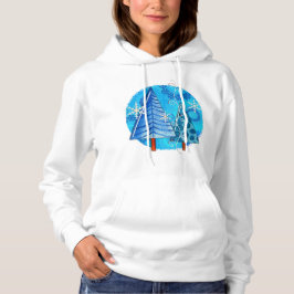Julgran & Snöflake Jeweled T Shirt