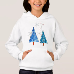 Julgran & Snöflake Jeweled T Shirt