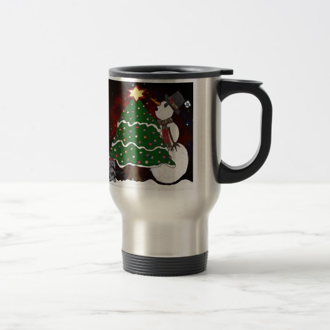 Julgran Snögubbe-konsutskrift Resemugg (Höger)