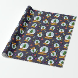 Julgran Snöklot Presentpapper