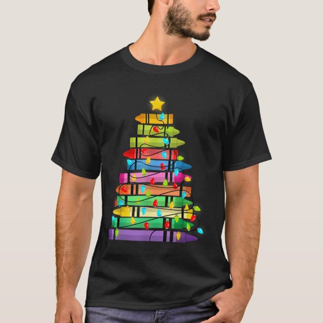 Julgran som är lärare i Kritor T Shirt (Framsida)