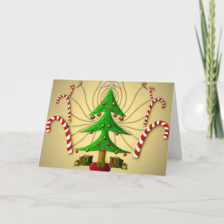 Julgran Spirit - julhälsningskort Helgkort