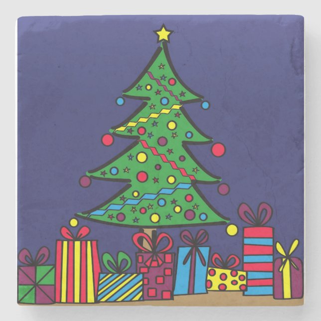 Julgran Stenunderlägg (Framsidan)