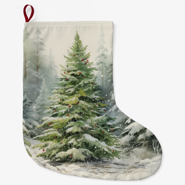 Julgran Stor Julstrumpa (Framsidan)