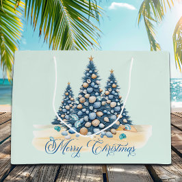 Julgran Strand God Jul