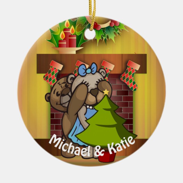 Julgran Surprise Julgransprydnad Keramik (Framsidan)