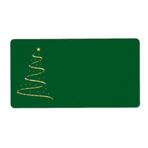 Julgran Swirl Fraktsedel