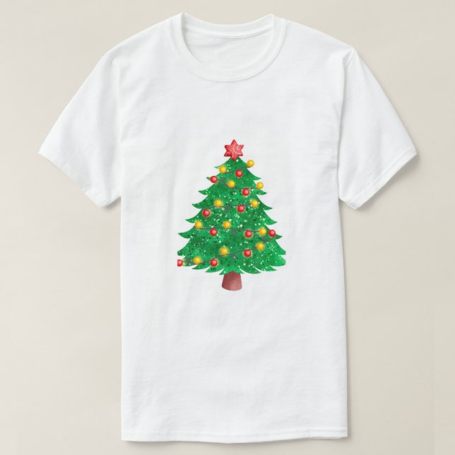 julgran t shirt (Design framsida)