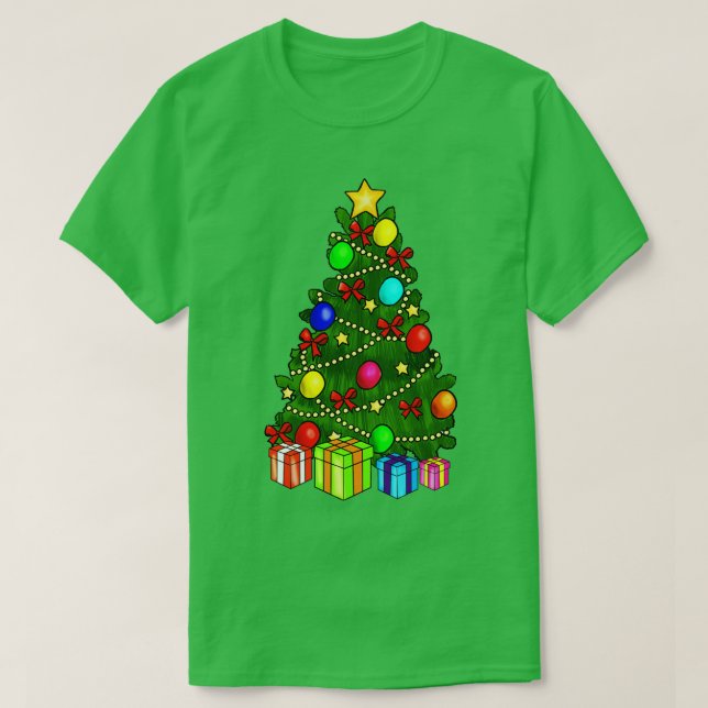 Julgran T Shirt (Design framsida)