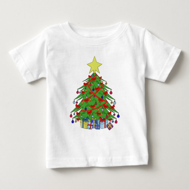 Julgran T Shirt (Framsida)