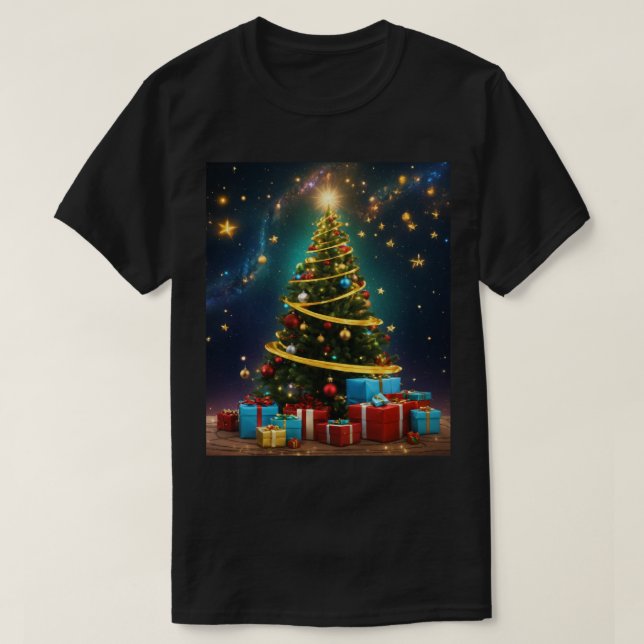 Julgran. T Shirt (Design framsida)