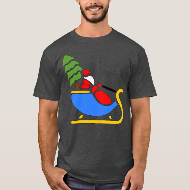 Julgran T Shirt (Framsida)