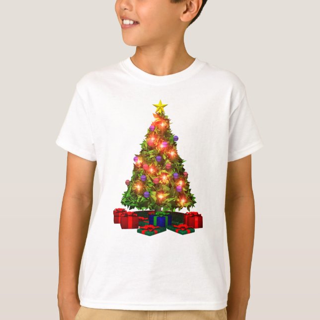 Julgran t-shirt (Framsida)