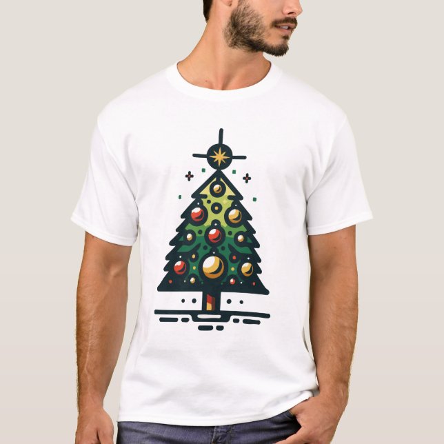 Julgran T Shirt (Framsida)