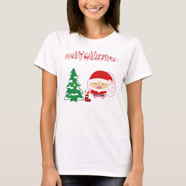 Julgran T Shirt (Framsida)