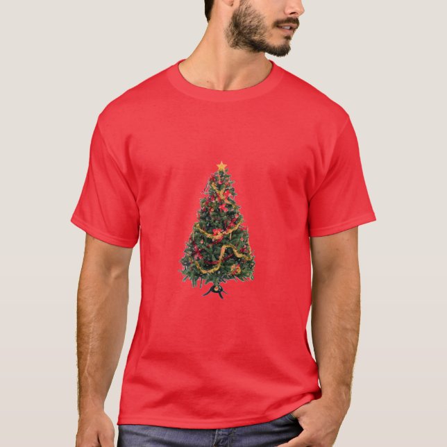 julgran tee shirt (Framsida)