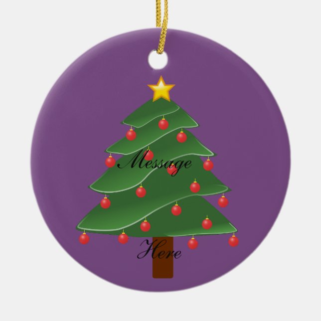 Julgran Thunder_Cove Julgransprydnad Keramik (Framsidan)