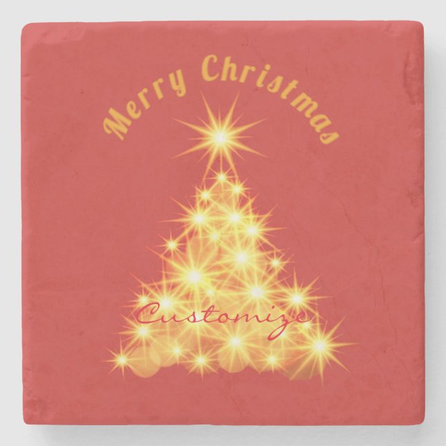 Julgran Thunder_Cove Stenunderlägg (Framsidan)