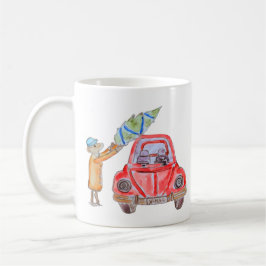 Julgran tid! kaffemugg