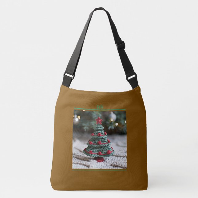 Julgran Tote Bag Axelväska (Framsida)